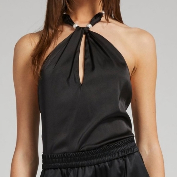 Generation Love Black LOA Halter Blouse NWT SZ. SMALL - Picture 5 of 10